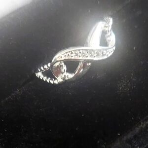 Stunning Silver Infinity Ring